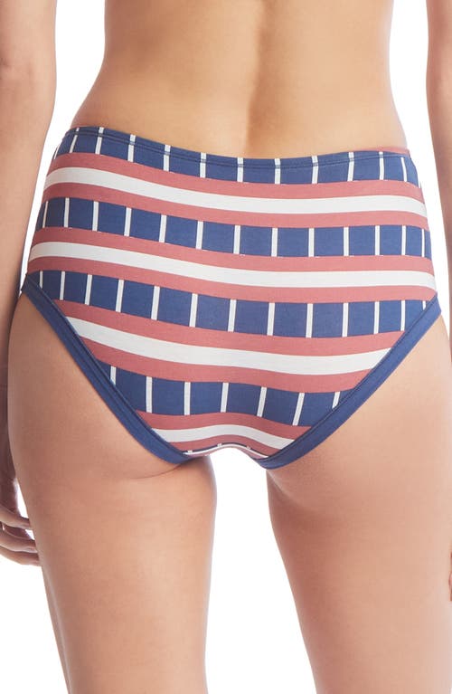 Shop Hanky Panky Playstretch™ Print Boyshorts In Bateau