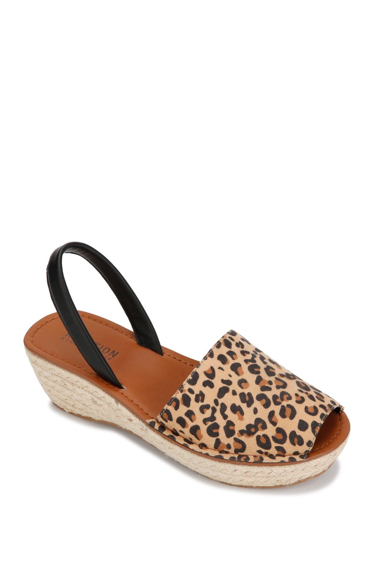 kenneth cole reaction leopard slip ons