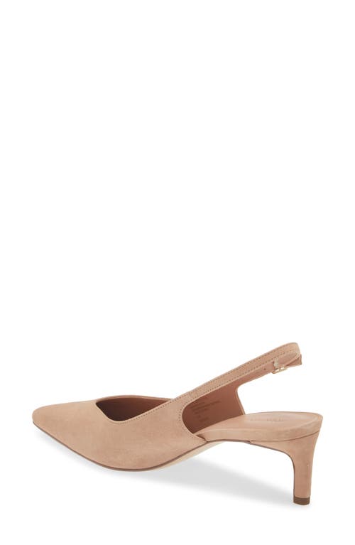 Shop Nordstrom Orleans Slingback Pump In Tan Light