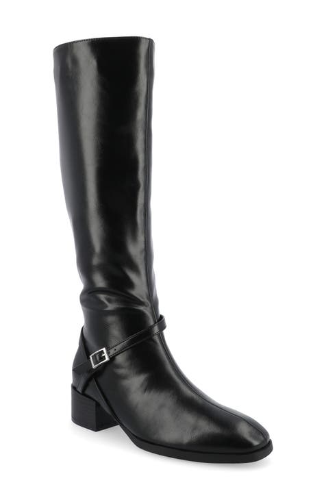 Women's Bridgette Buckled Riding Boots