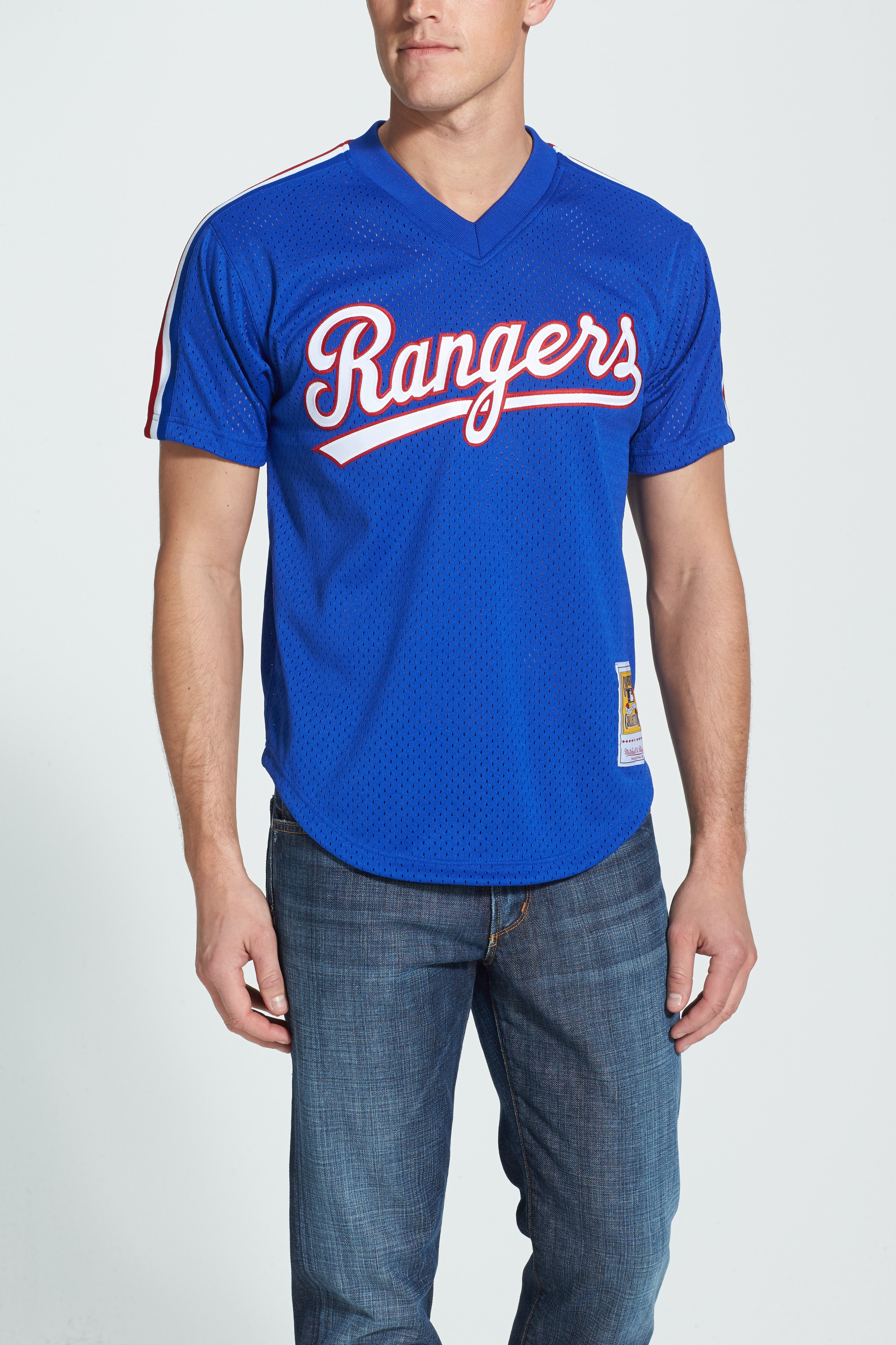 mitchell and ness texas rangers