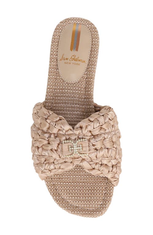 Shop Sam Edelman Bridget Slide Sandal In Ecru