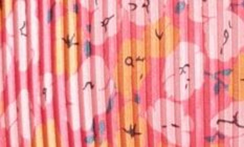 Petal And Pup Petal & Pup Melody Halter Neck Plissé Minidress In Pink