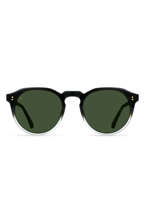 Shop Raen Remmy 49mm Round Sunglasses In Cascade/sage