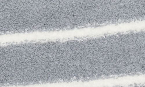 Barefoot Dreams ® Cozychic® Horizontal Stripe Throw Blanket In Moonbeam-pearl