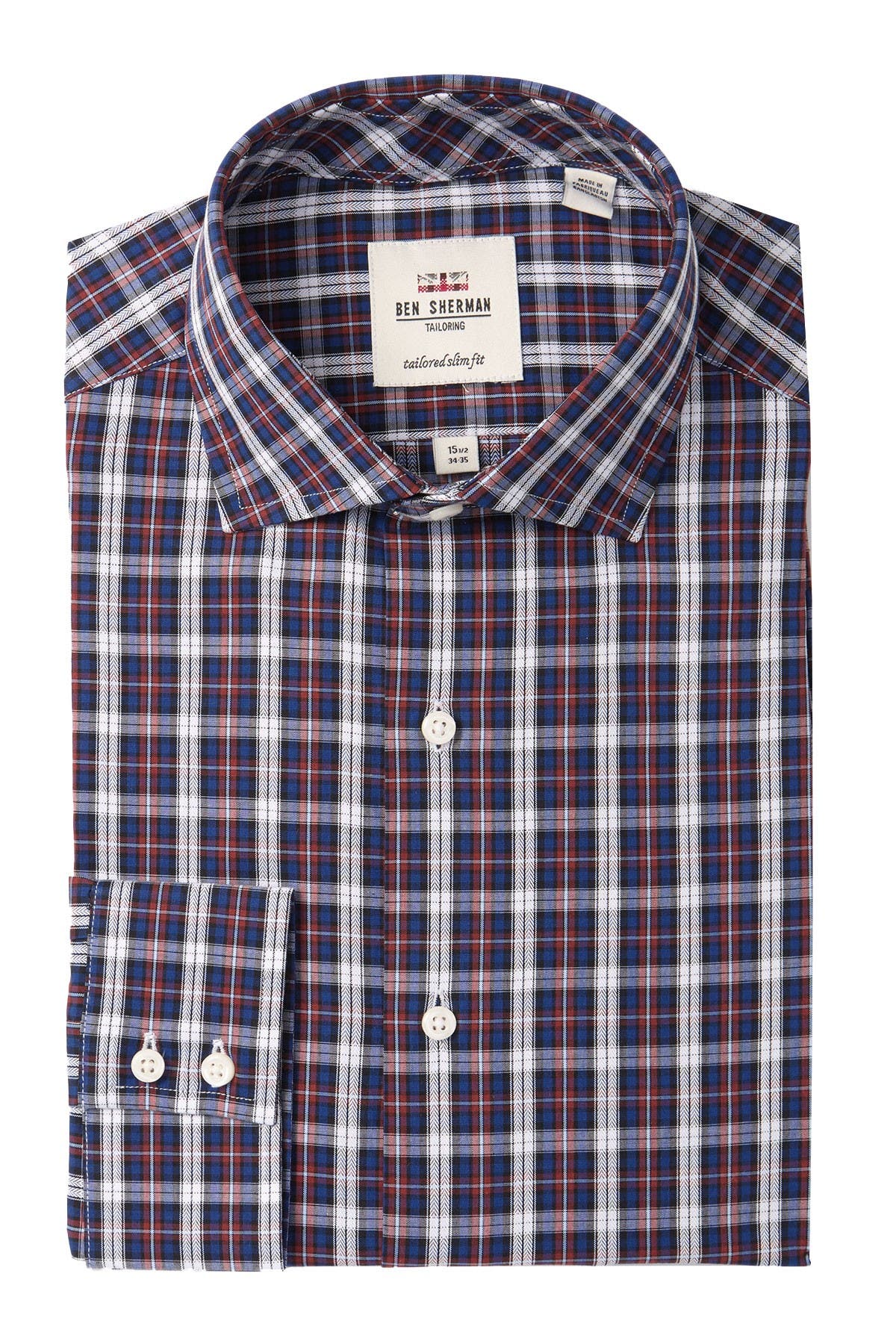 ben sherman tailored slim fit shirt