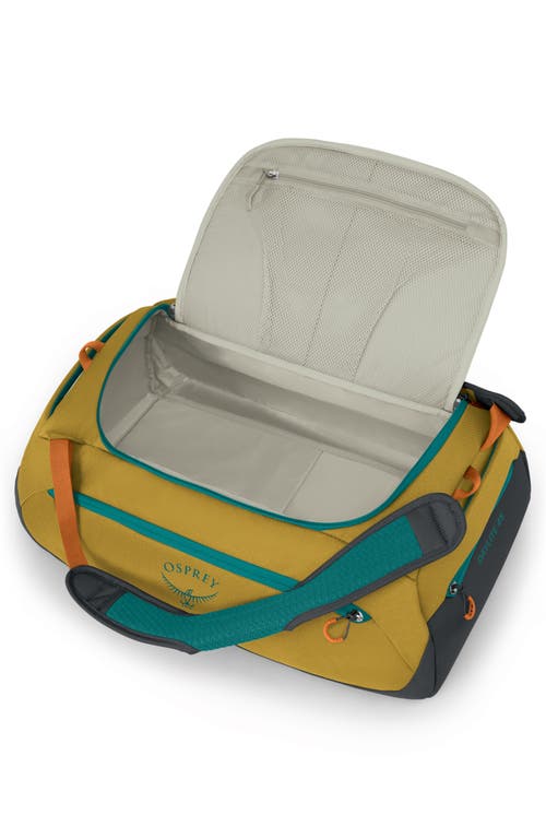 Osprey Daylite 45l Duffle Bag In Tumbleweed Yellow