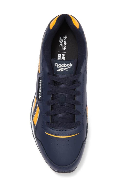 Shop Reebok Glide Sneaker In Blue/yellow