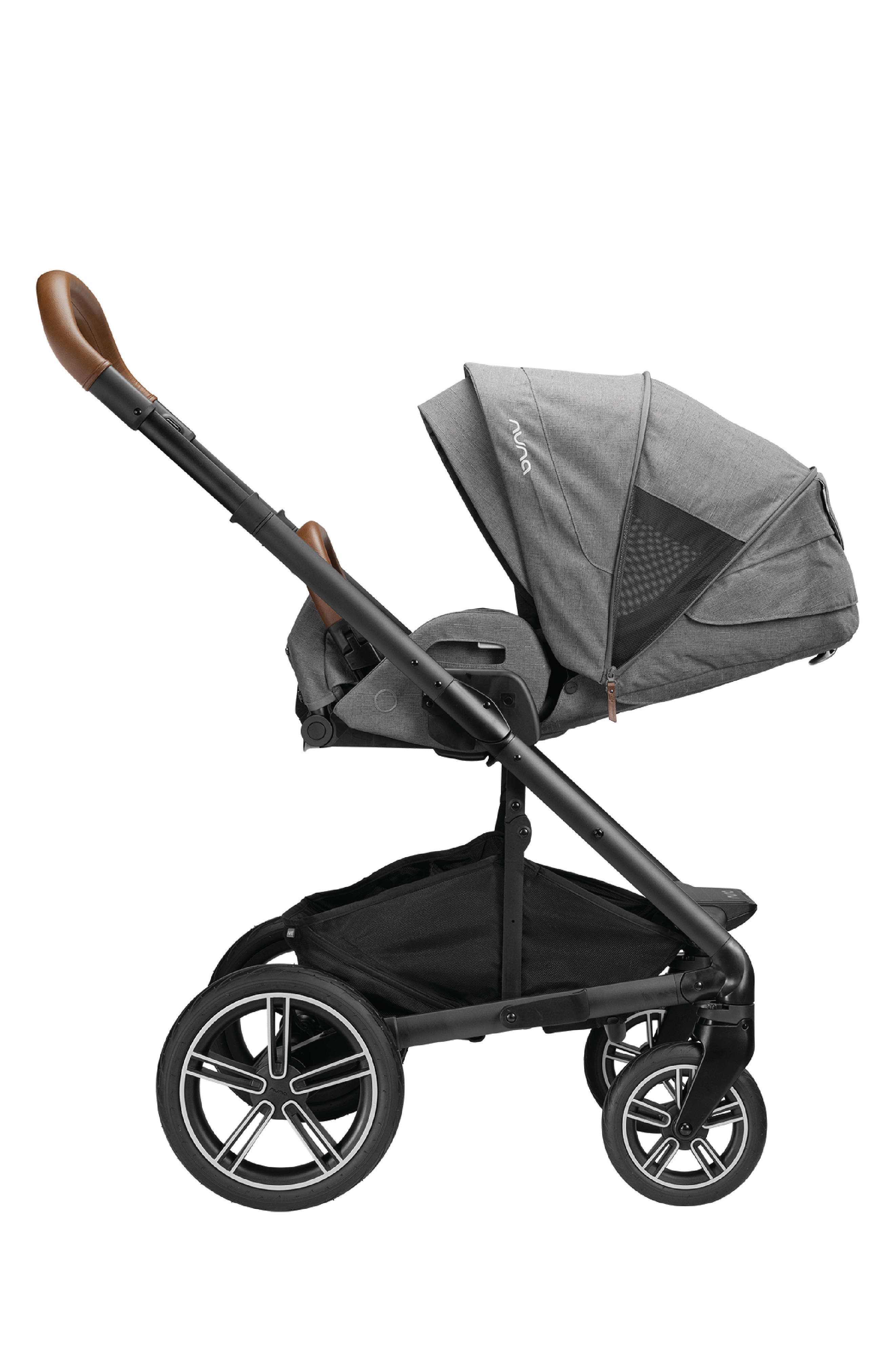 nuna white stroller