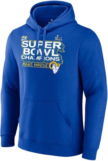 Los Angeles Rams Fanatics Branded Youth Super Bowl LVI Champions Hard Count  Hometown T-Shirt - Royal