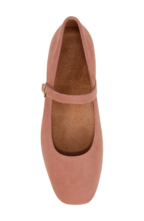 Shop Vionic Alameda Mary Jane Flat In Cinder Rose