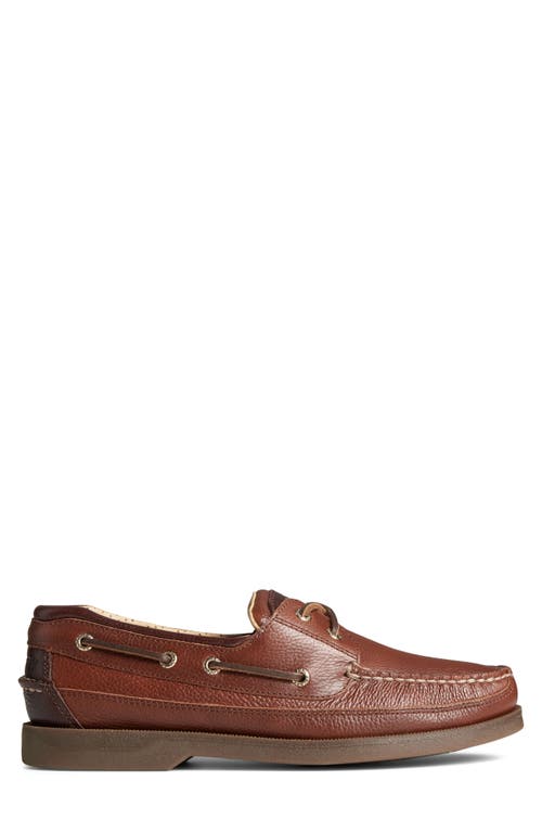 Shop Sperry Gold Mako 2-eye Boat Shoe In Brown