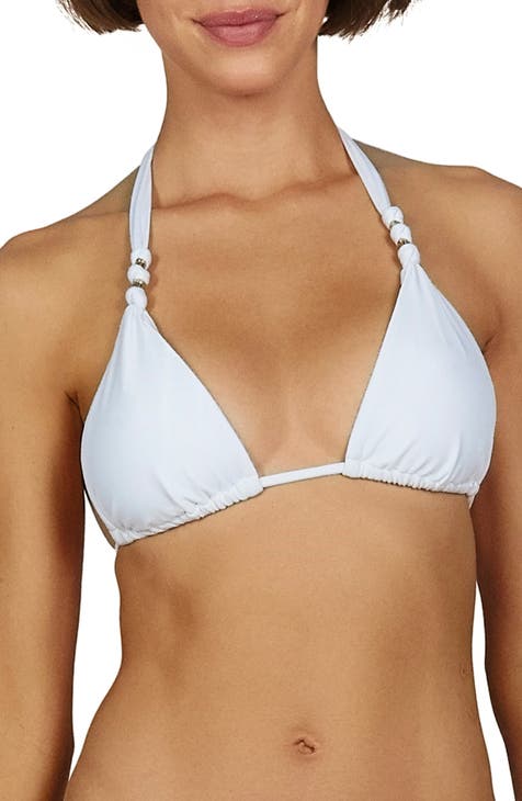 Dana Point Tie Front Bandeau Convertible Bikini Top – VICI