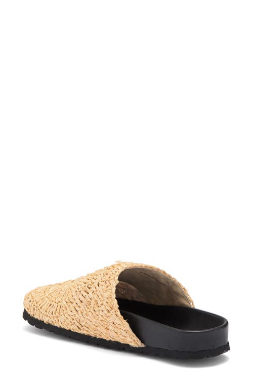 Shop Staud Dia Raffia Mule In Natural