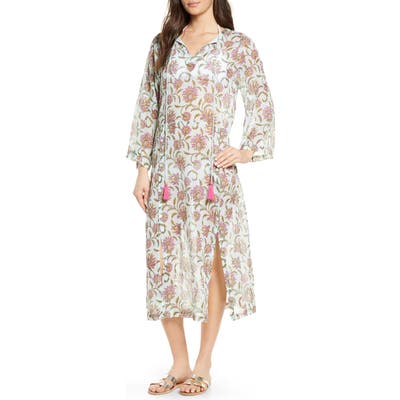 Roller Rabbit Lotella Cover-Up Tunic Dress, Blue