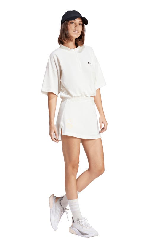 Shop Adidas Originals Adidas Resort Graphic Skirt In Off White