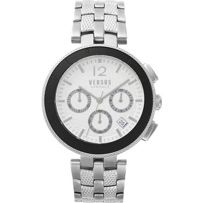 Versace Logo Chronograph Bracelet Watch, 4m