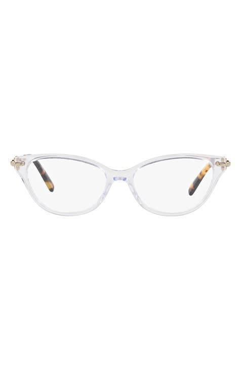 Cat eye glasses clearance white