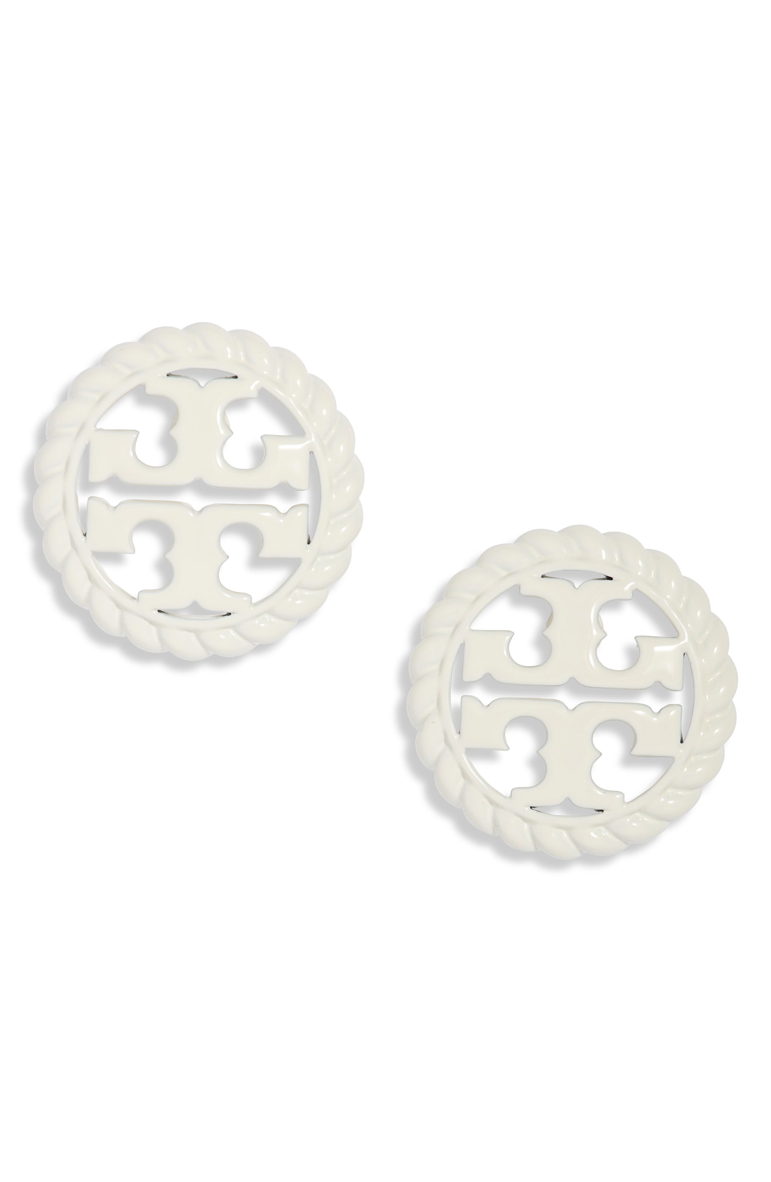 tory burch stud earrings sale