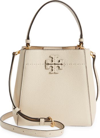 McGraw Small Leather Bucket Bag