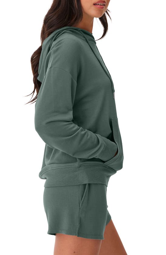 Shop Threads 4 Thought Madge Feather Fleece Hoodie In Seagrass