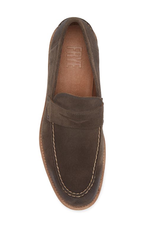 Frye Tyler Penny Loafer In Bronze