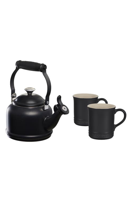 Le Creuset Demi Kettle in Licorice at Nordstrom