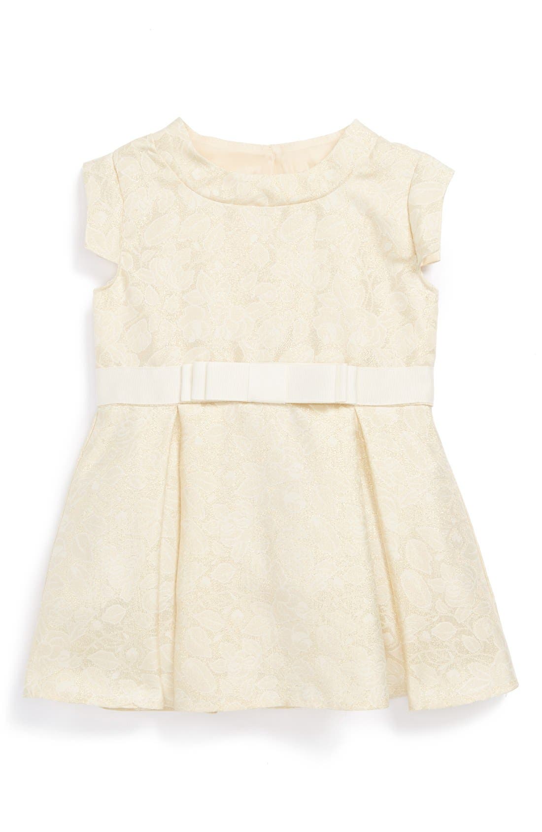 baby girl jacquard dress