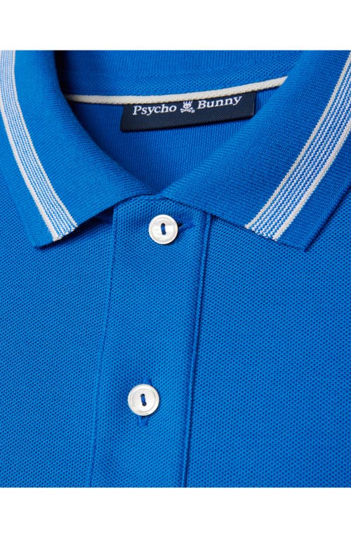 Shop Psycho Bunny Jax Piqué Polo In Nautical Blue