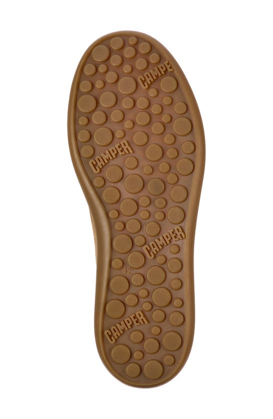 Camper Pelotas Soller Lace-up Suede Sneakers In Medium Brown