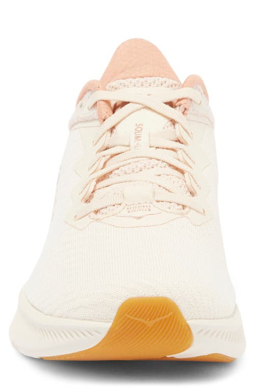 Hoka Solimar Running Shoe In Vanilla/sandstone