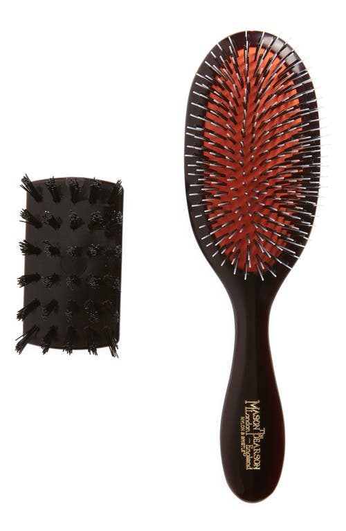 Handy Mixture Nylon & Boar Bristle Hairbrush for All Hair Types