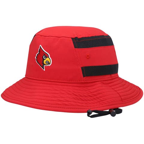 Men's Top of the World Charcoal Louisville Cardinals Slice Adjustable Hat