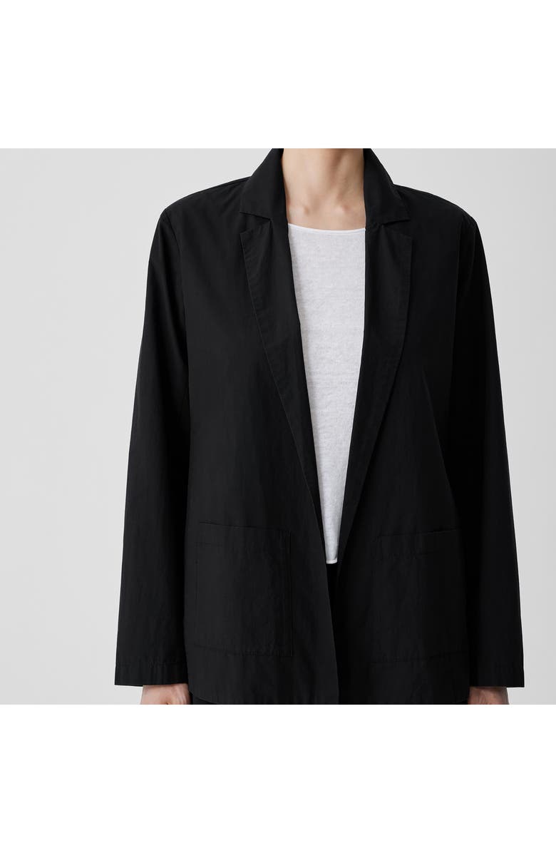 Eileen Fisher Organic Cotton Longline Blazer | Nordstrom