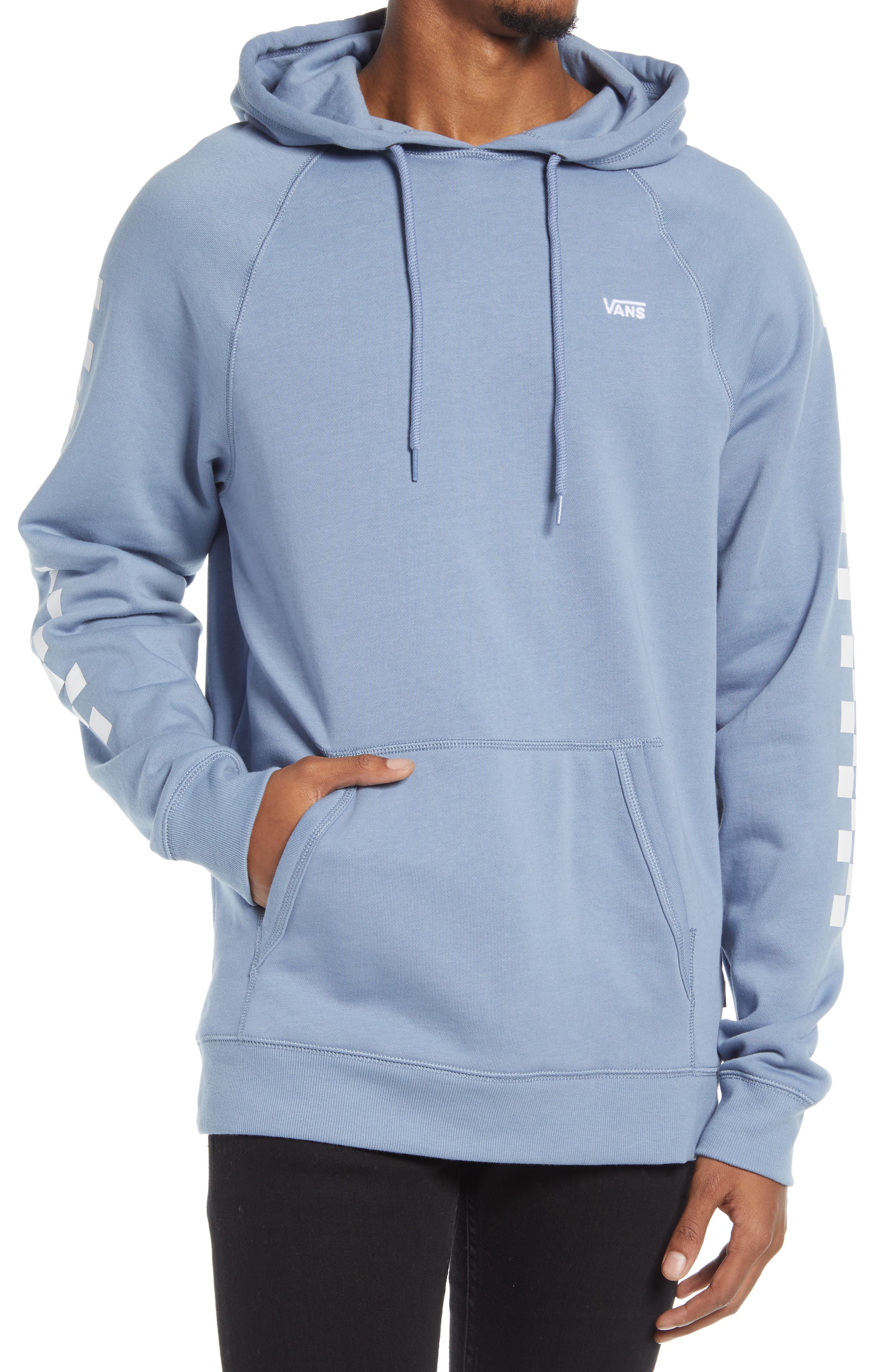 light blue vans sweatshirt