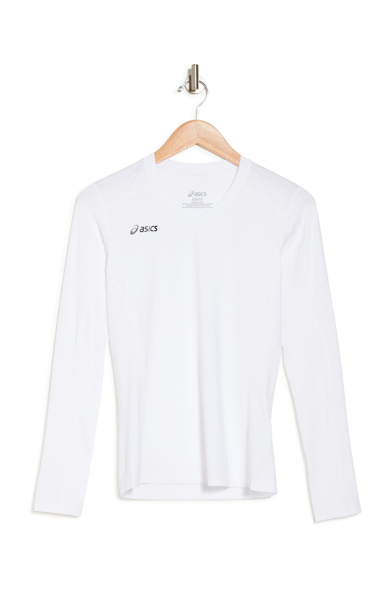 Asics Roll Shot Performance Jersey In White