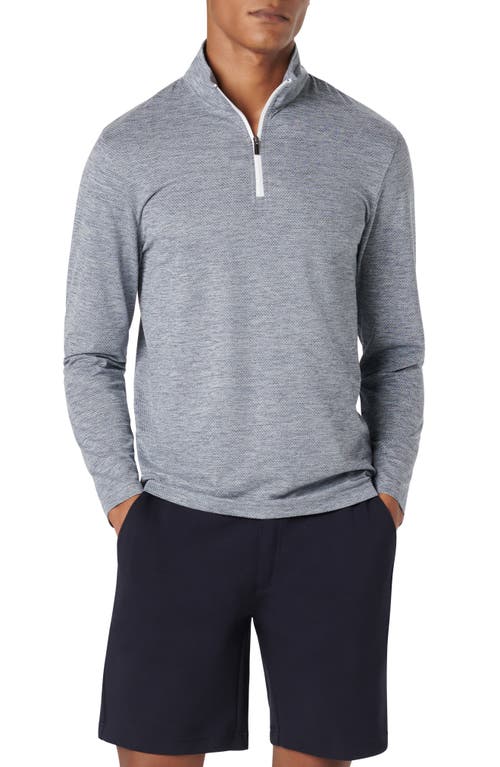 Bugatchi Quarter Zip Performance Pullover at Nordstrom,