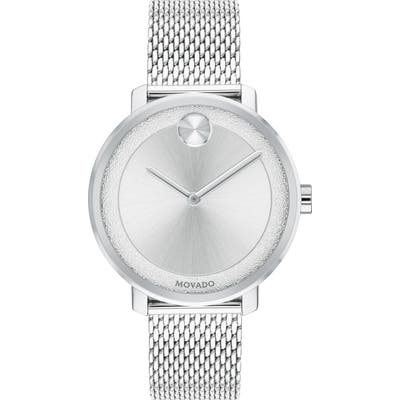 Movado Bold Mesh Bracelet Watch,