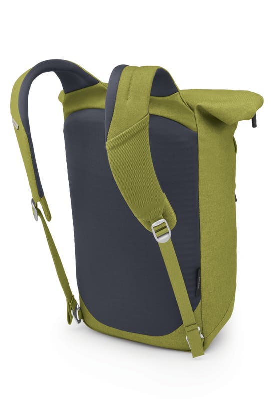 Shop Osprey Arcane™ Recycled Polyester Hybrid Tote Pack In Matcha Green Heather