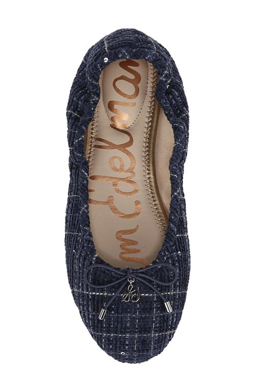 Shop Sam Edelman Felicia Ballet Flat In Atlantic Blue