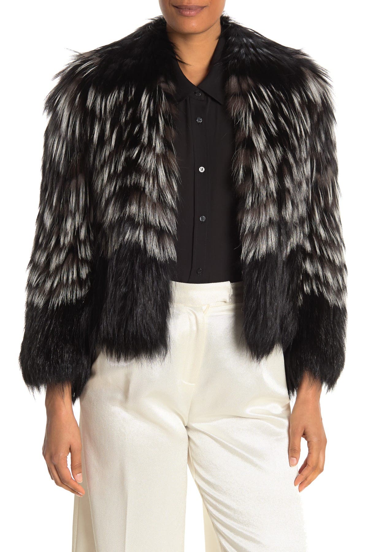 burberry fur jacket