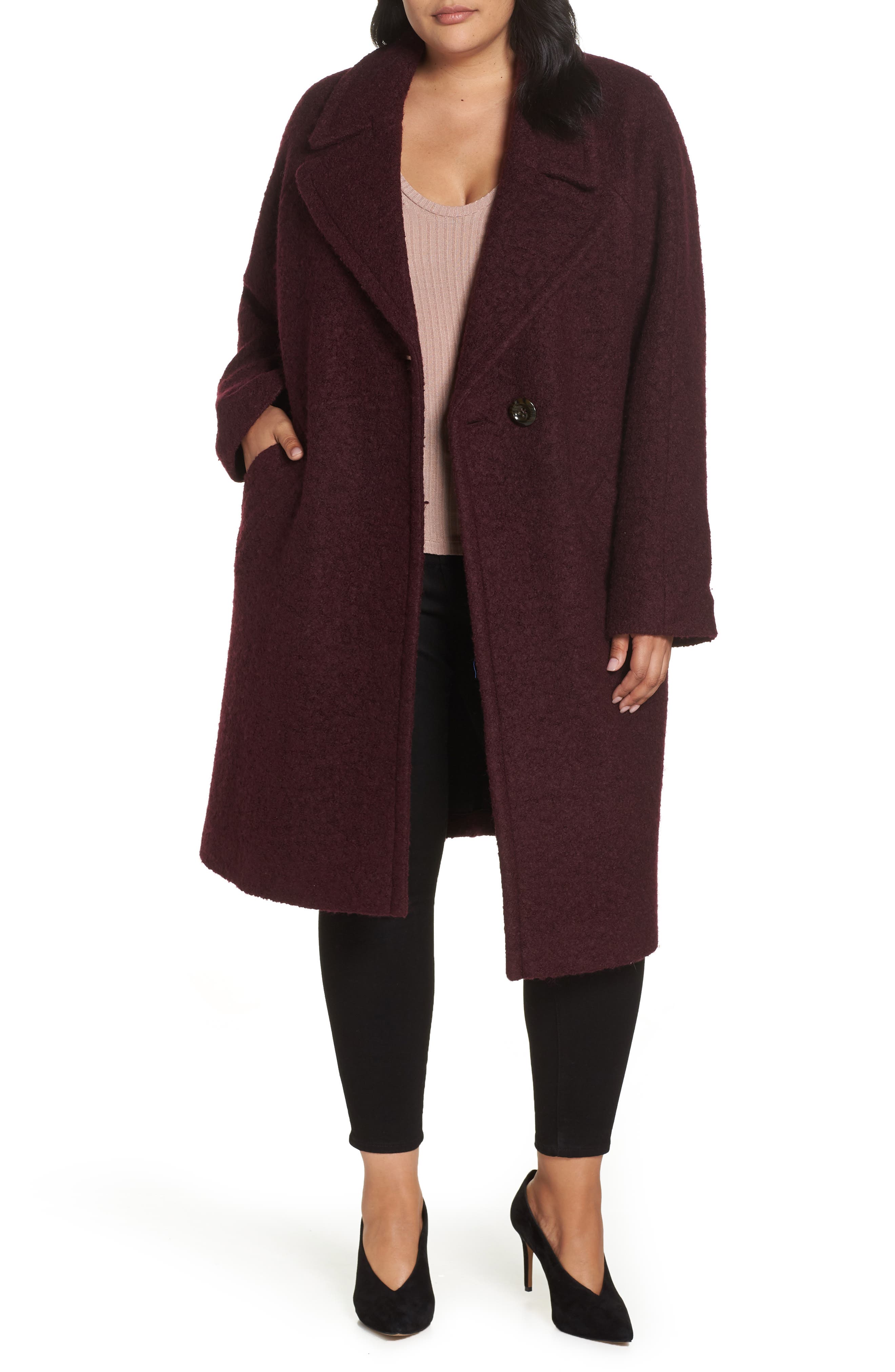 lined pea coat