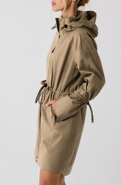 Lole Piper Waterproof Oversize Rain Jacket In Carmel