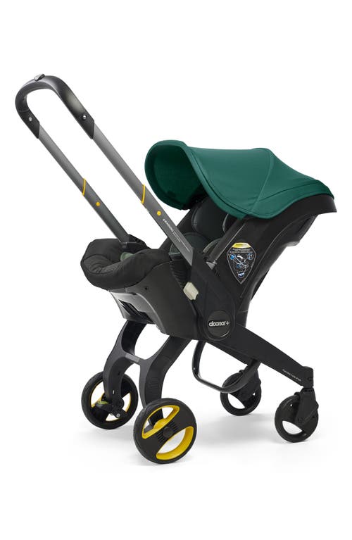 Doona Convertible Infant Car Seat/Compact Stroller System with Base in Racing Green at Nordstrom