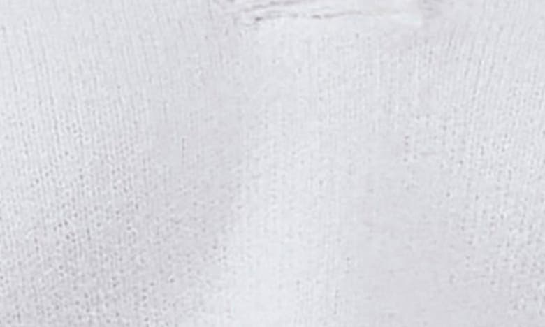 Grey Lab Cropped V-neck Sweater In Cream