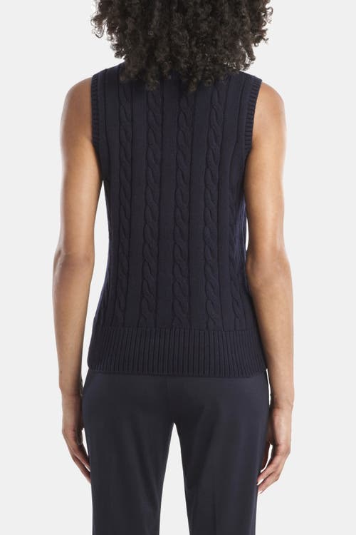 Shop Capsule 121 The Spiral Sweater In Neat Navy