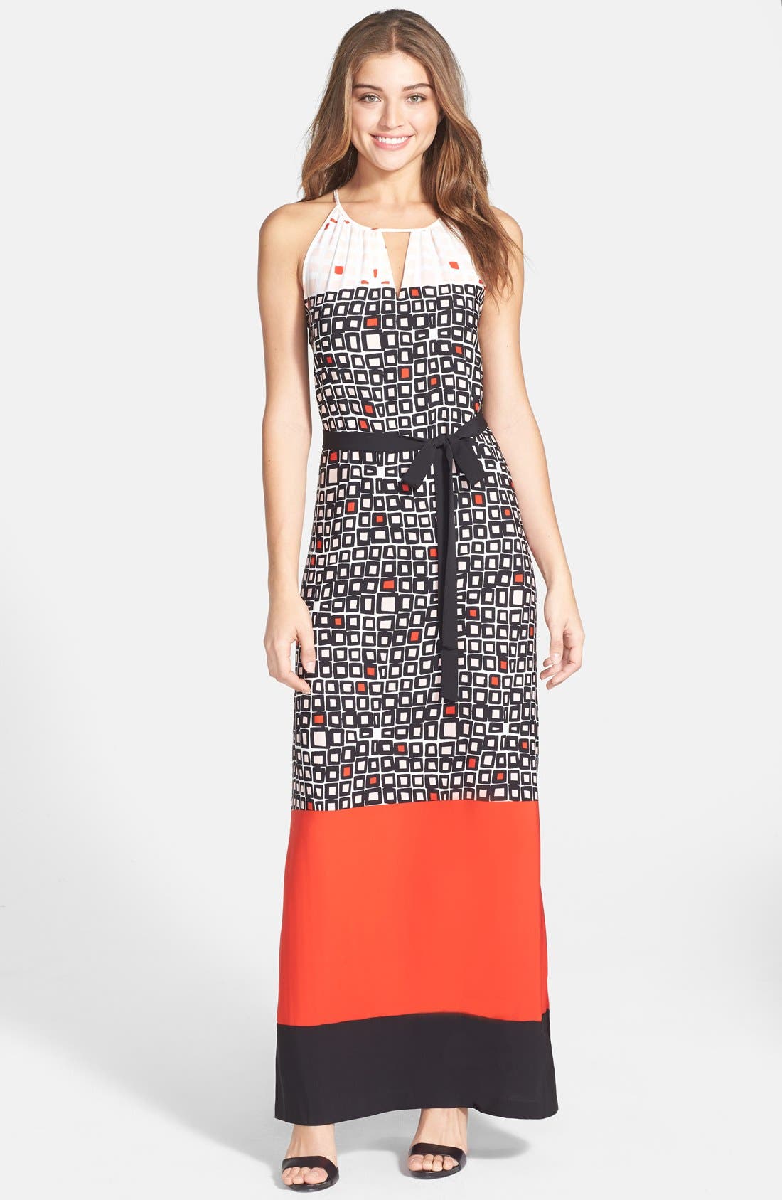 Donna Print Jersey Maxi Dress Nordstrom