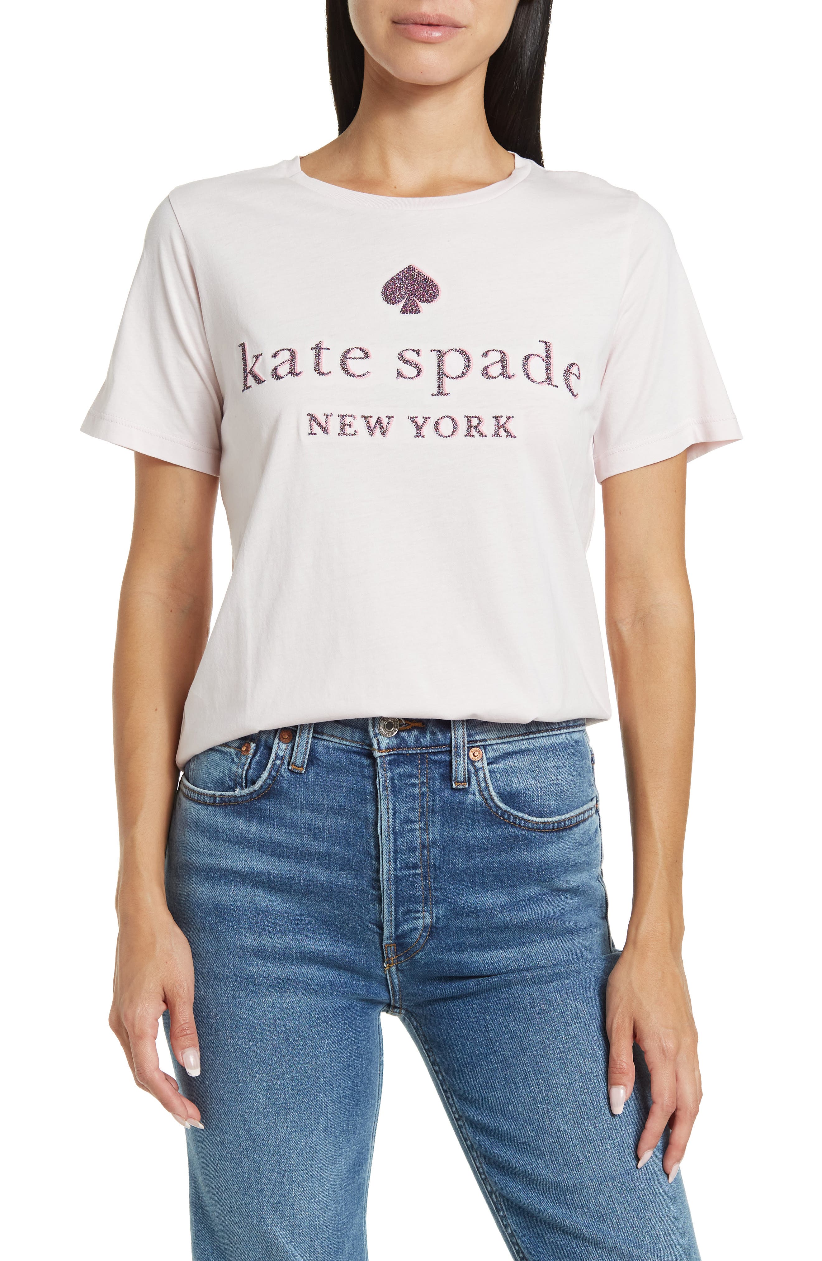 kate spade logo t shirt