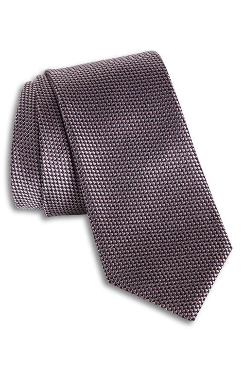 ZEGNA TIES Paglie Two-Tone Basketweave Silk Tie in at Nordstrom