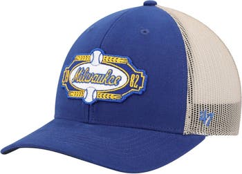 Men's Milwaukee Brewers '47 Navy Drifter Trucker Adjustable Hat